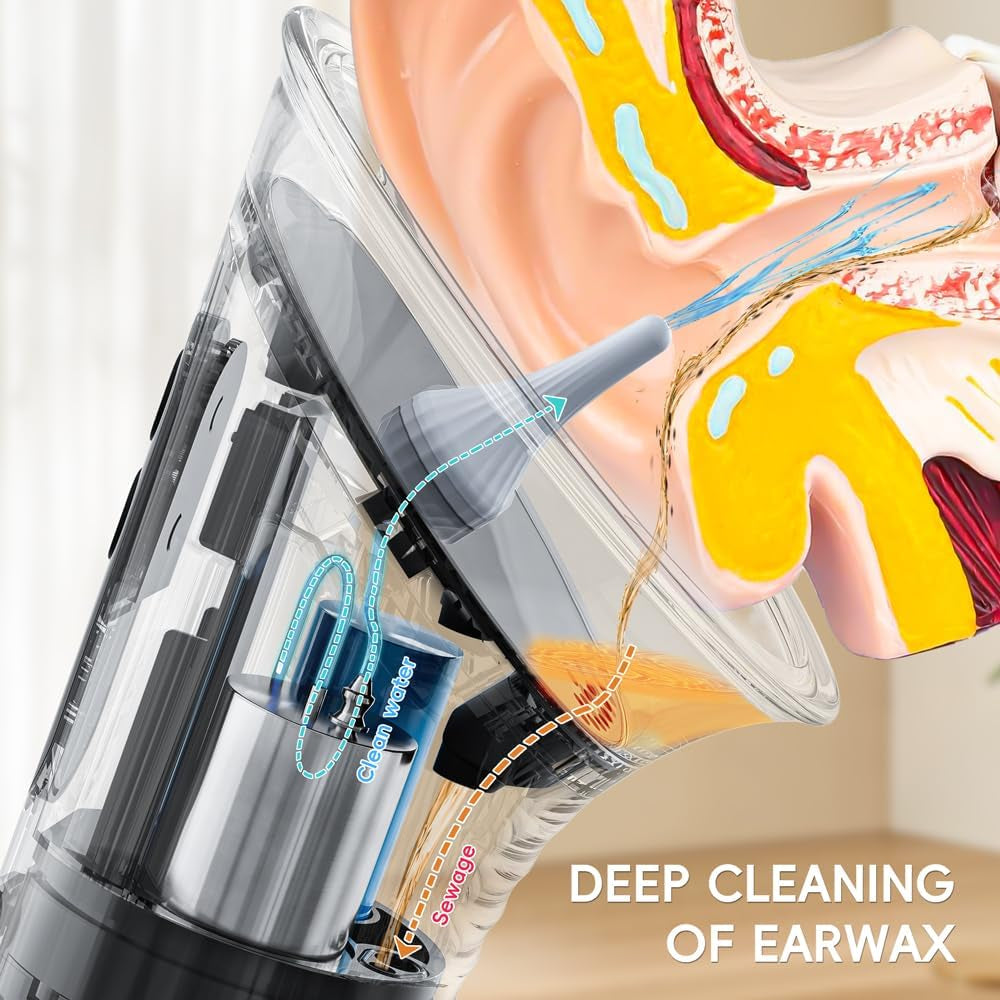 ClearLobe Ear Wax Flushing Kit – 12 soft tips