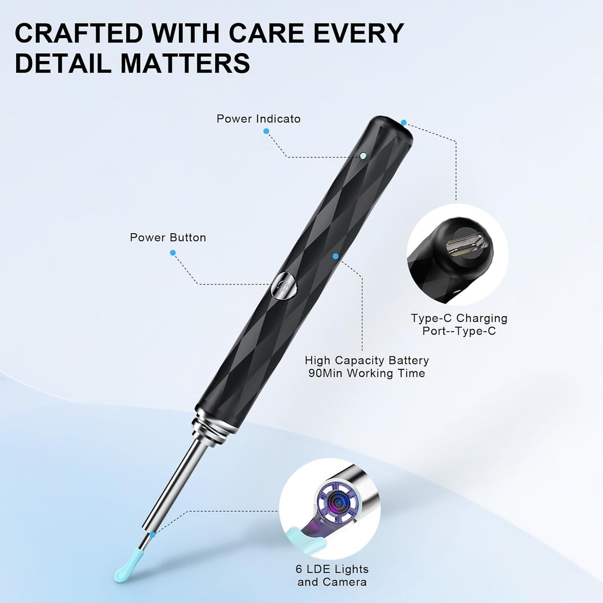 ClearLobe HD Ear Camera Cleaner – how to use