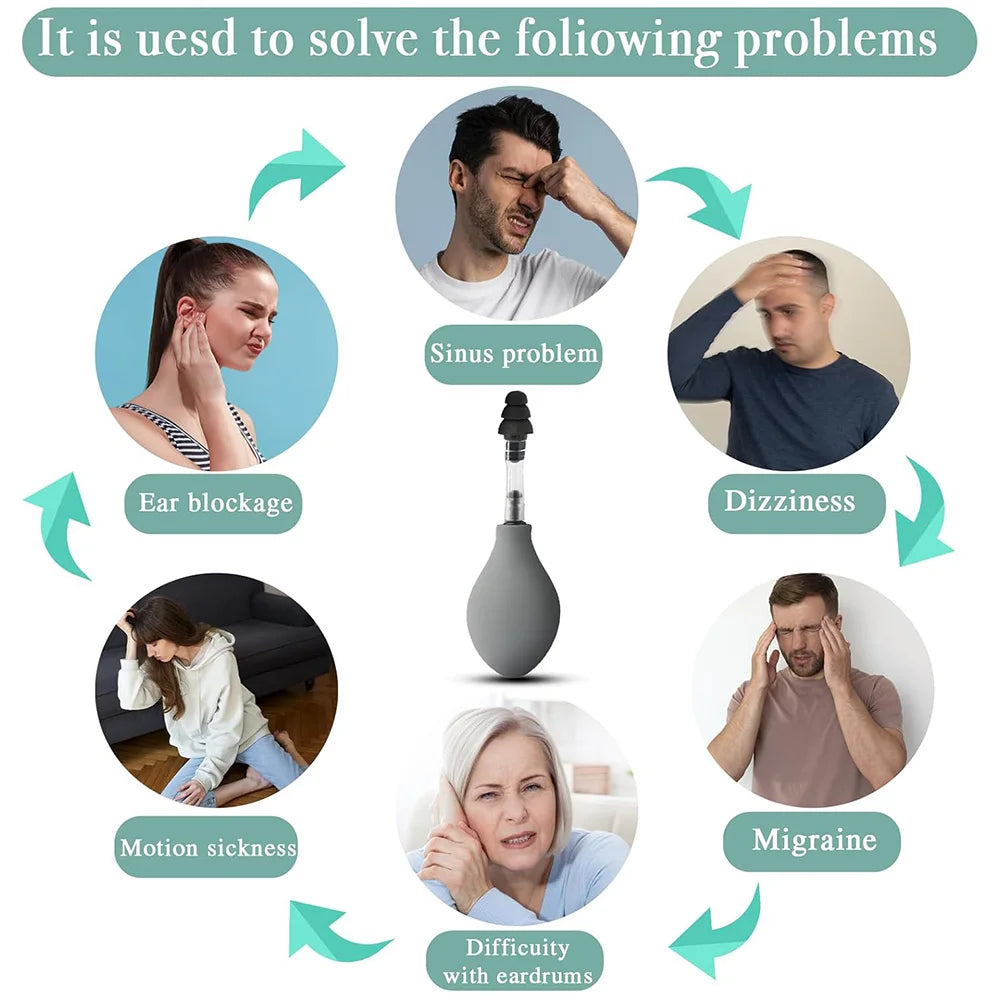 ClearLobe Ear Pressure Relief Tool – pocket-sized